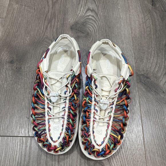 Keen Uneek x Garcia Original Tie Dye Two Cord Sandal US Women's Size 11 NICE - Picture 2 of 5